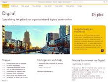 Tablet Screenshot of digital.nl