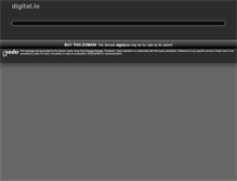 Tablet Screenshot of digital.io
